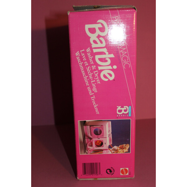 Superstar Barbie Special Collection Pink Magic Washing & Drying Machine  NRFB